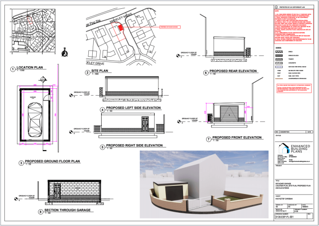 Detached garage, Havercroft