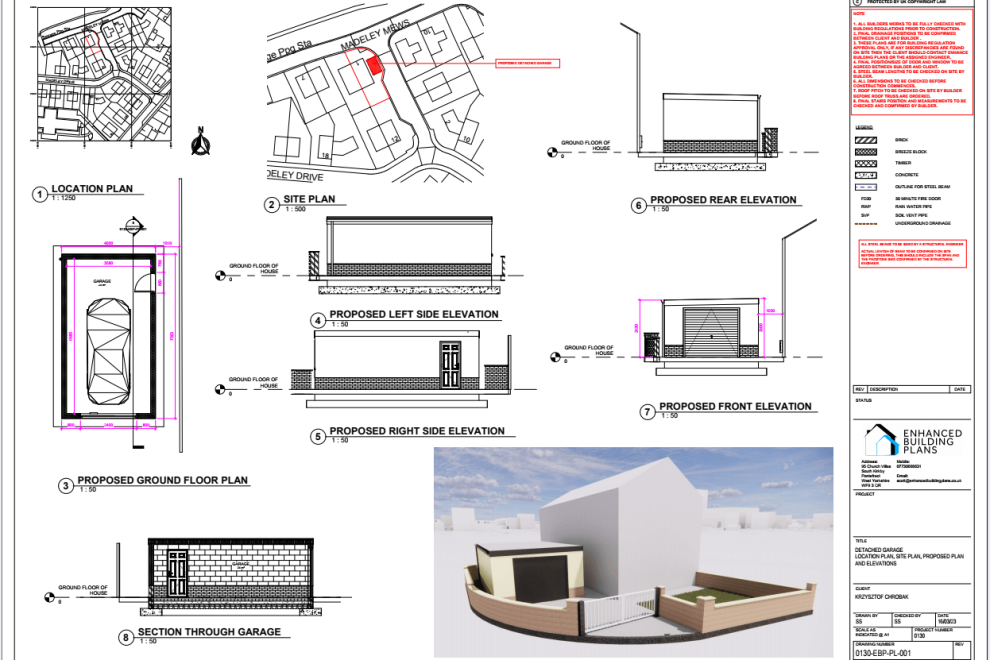 Detached garage, Havercroft