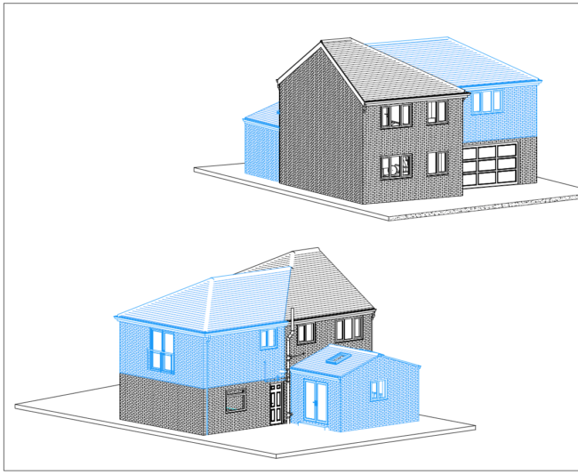 First floor extension