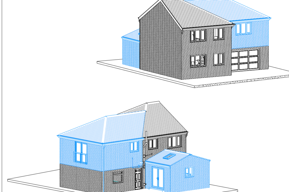 First floor extension