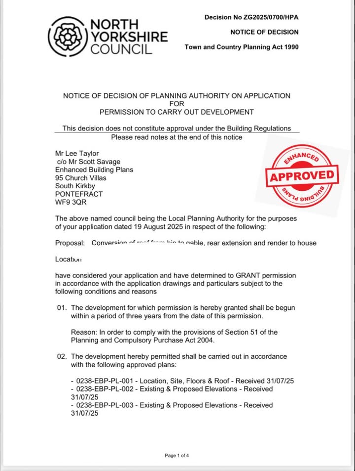 Enhanced Building Plans