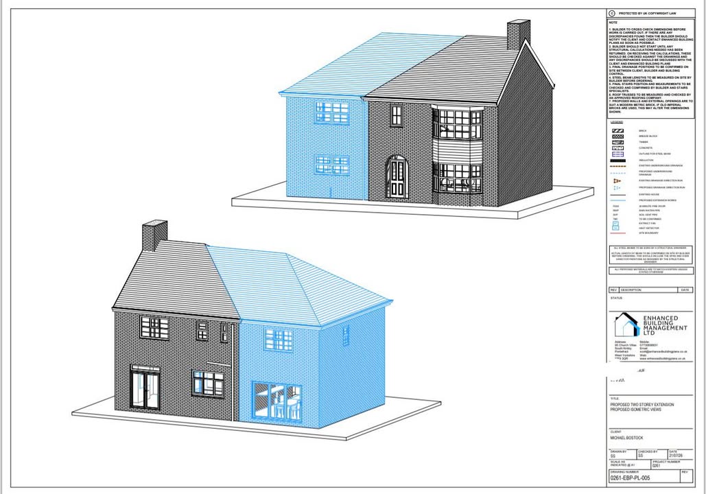Enhanced Building Plans